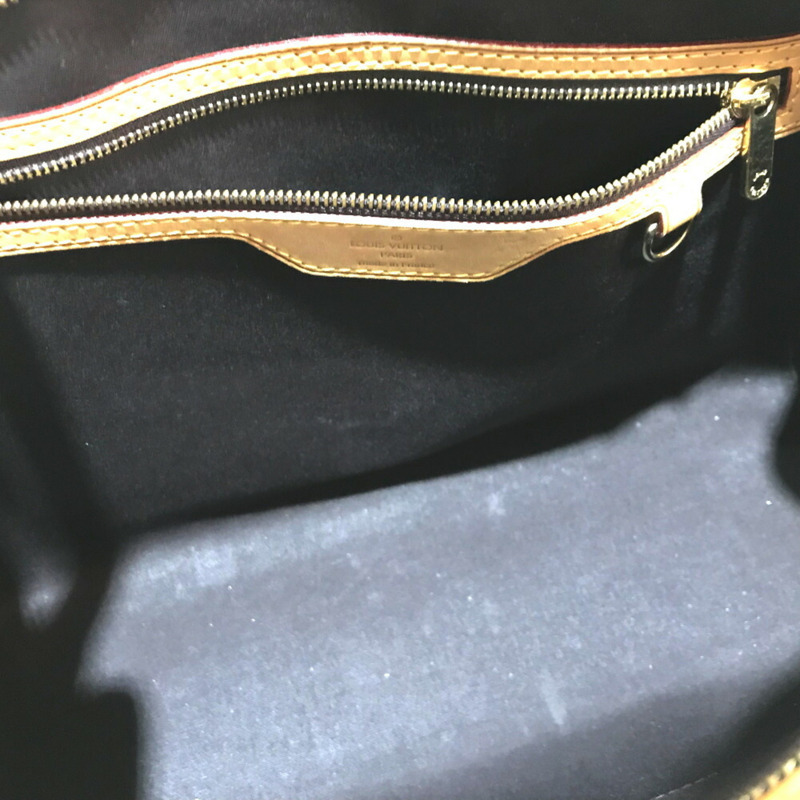 路易威登 M91455 Monogram Vernis 中型單肩包手提包女士紫色 Terre Donbre-6