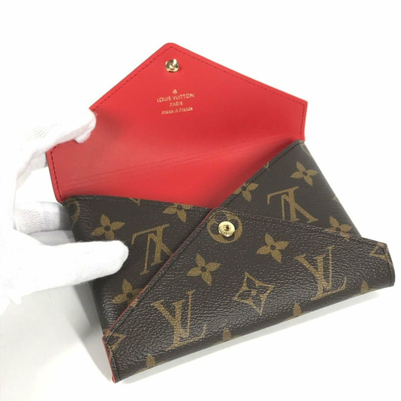路易威登 M62034 Monogram Pochette Kirigami 手拿包 3 件套 帆布手拿包 女士棕色-6