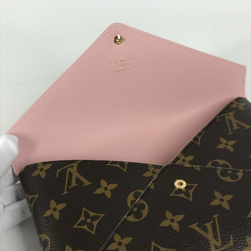 路易威登 M62034 Monogram Pochette Kirigami 手拿包 3 件套 帆布手拿包 女士棕色-8