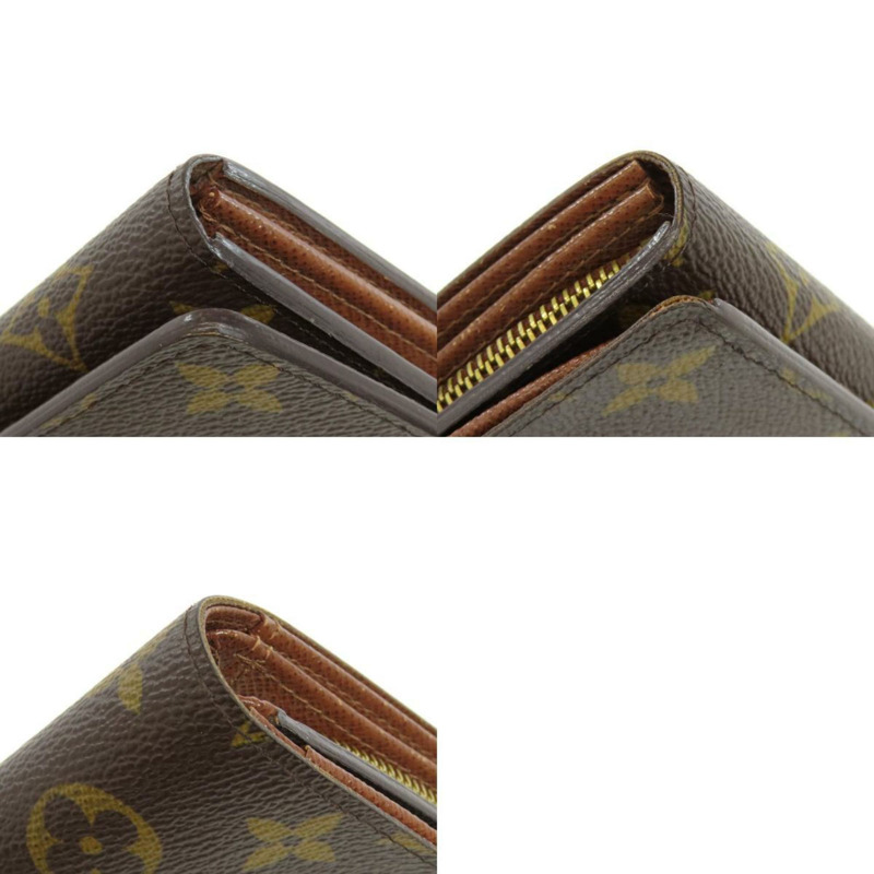 路易威登 M61736 Portefeuille Tresor 雙折皮夾 Monogram 帆布女士路易威登 LOUIS VUITTON-9