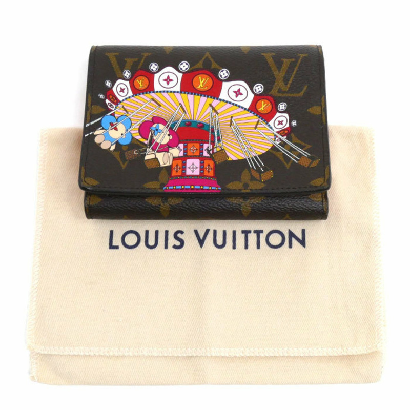 LOUIS VUITTON 路易威登 Portefeuille Victorine 三折皮夾 Monogram 棕色 多色 M69754 男女通用-8