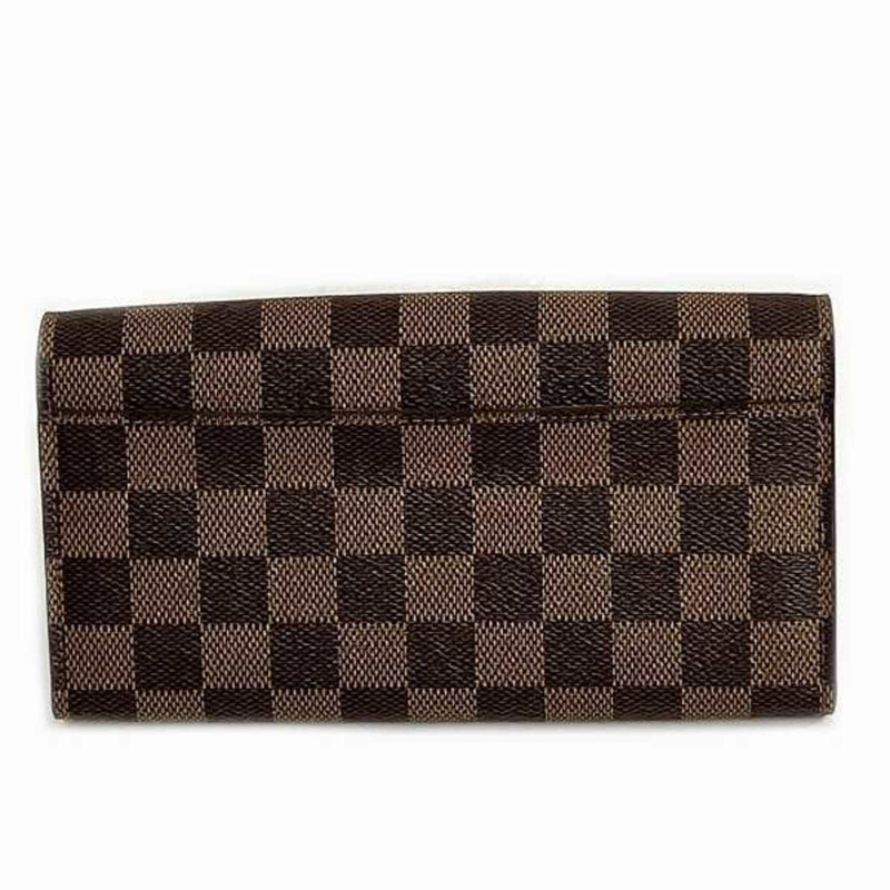 Louis Vuitton Damier Portefeuille Sarah Rose Ballerine N60114 女士雙折長皮夾-8