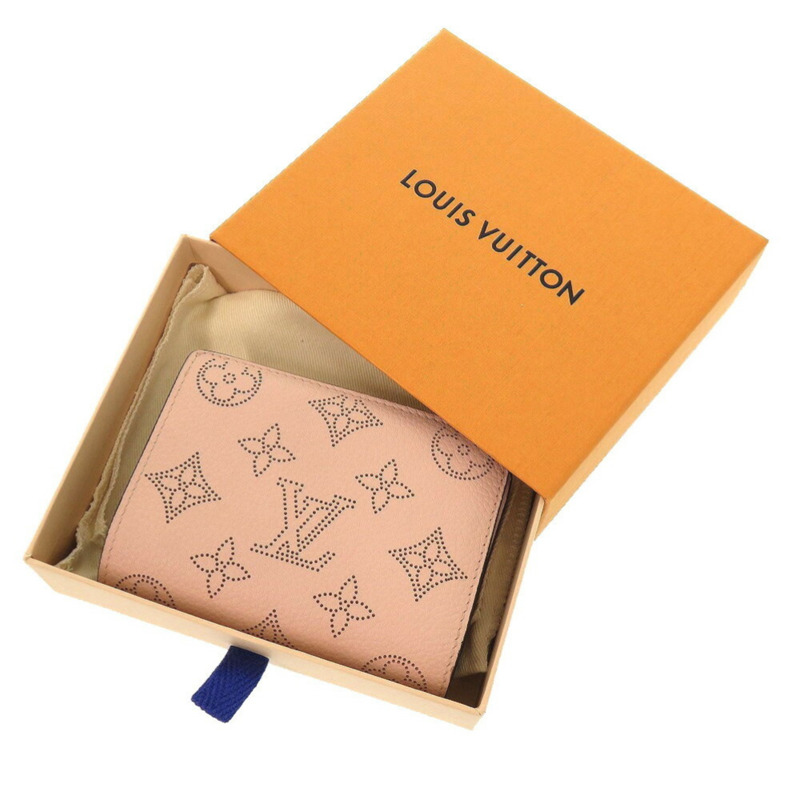 路易威登 Monogram Mahina Portefeuille Magnolia M80629 IC 標籤雙折皮夾 LV 0700 LOUIS VUITTON-2