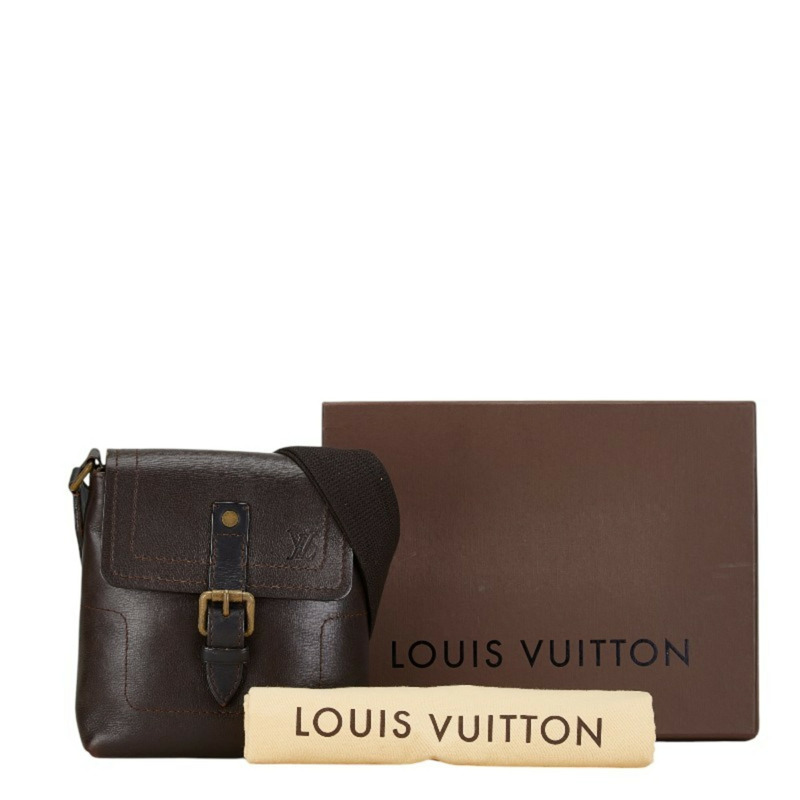 路易威登 Utah Yuma 單肩包 M92995 咖啡棕色皮革女士路易威登LOUIS VUITTON官方線上旗艦店-7