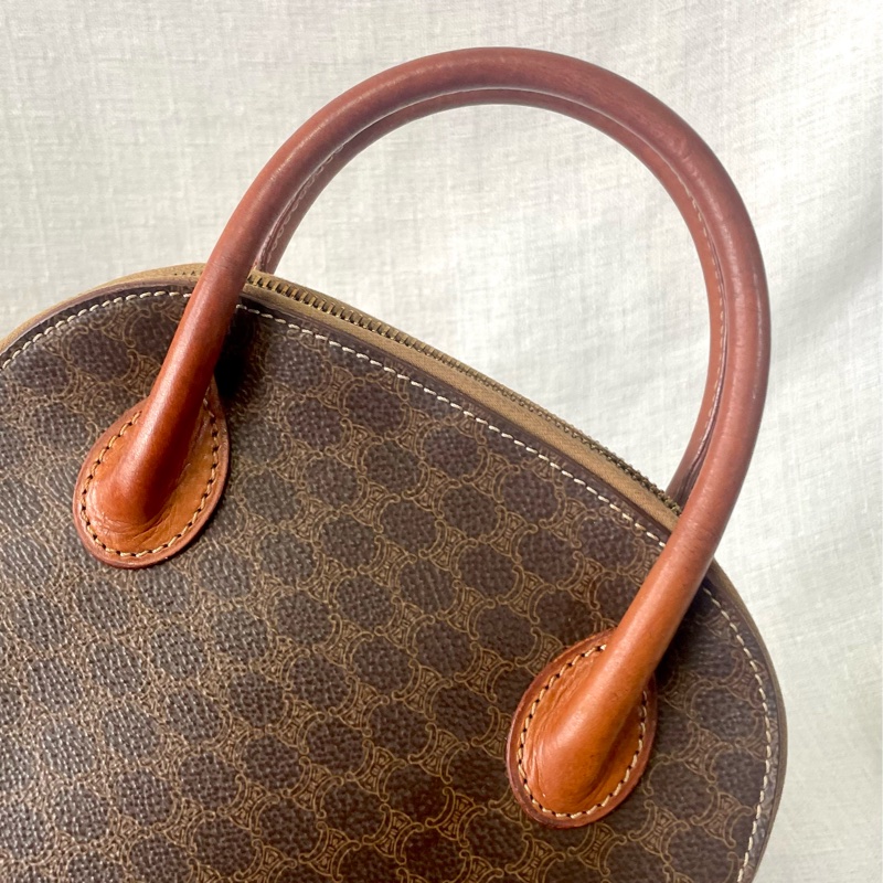 Celine 中古凱旋門老花貝殼包 斜挎包Alma BB-9