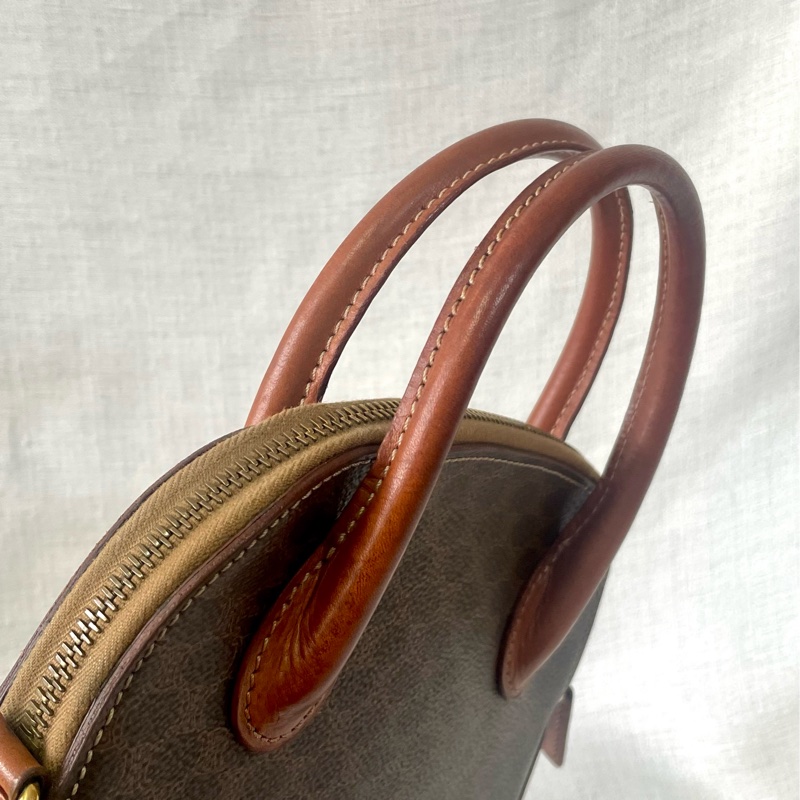 Celine 中古凱旋門老花貝殼包 斜挎包Alma BB-15