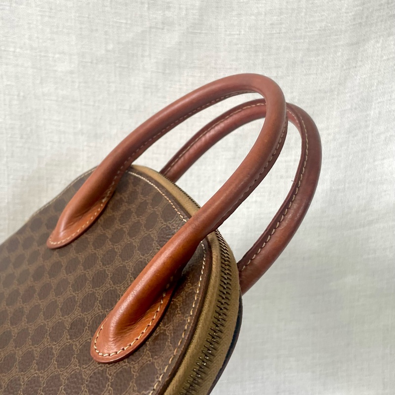 Celine 中古凱旋門老花貝殼包 斜挎包Alma BB-17