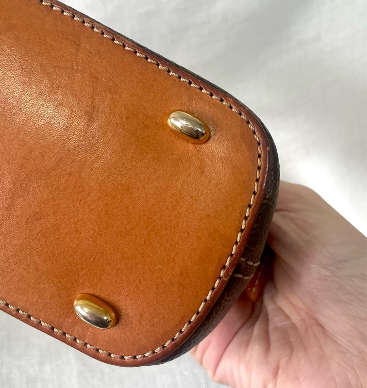 Celine 中古凱旋門老花貝殼包 斜挎包Alma BB-19
