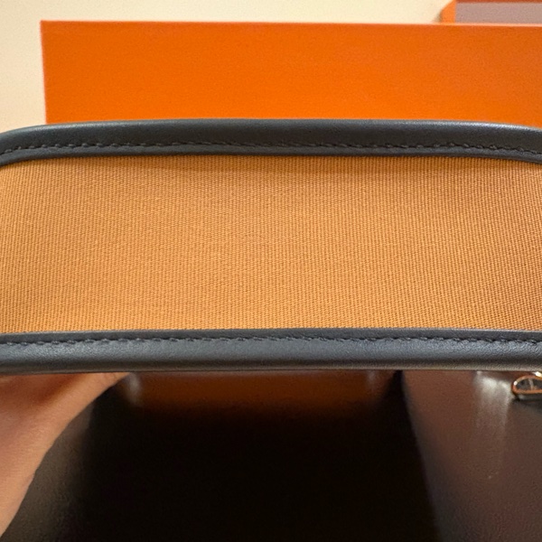 (9.5成新)Hermes愛馬仕 mini Evelyne 短背帶 特殊款 腋下包-7