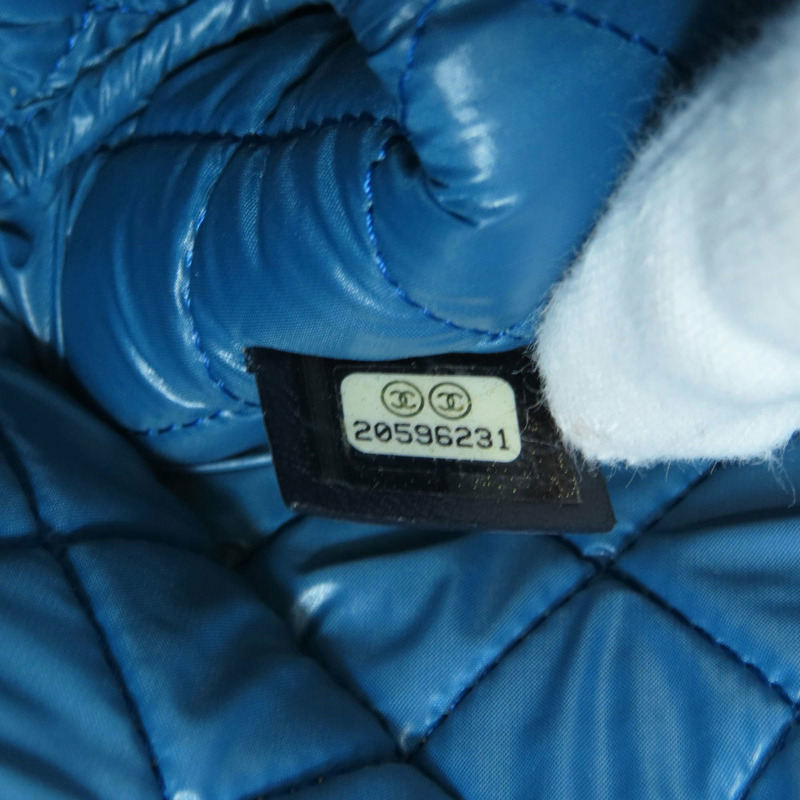 香奈兒 A82074 可可馬克花卉圖案帆布手拿包 女士 CHANEL-7