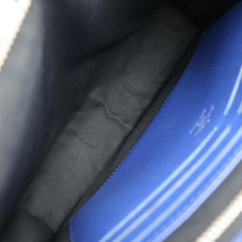 LOUIS VUITTON 路易威登 Pochette Voyage MM Taiga Rama Second Bag M30423 Monogram Eclipse 皮革鈷色手拿包-7