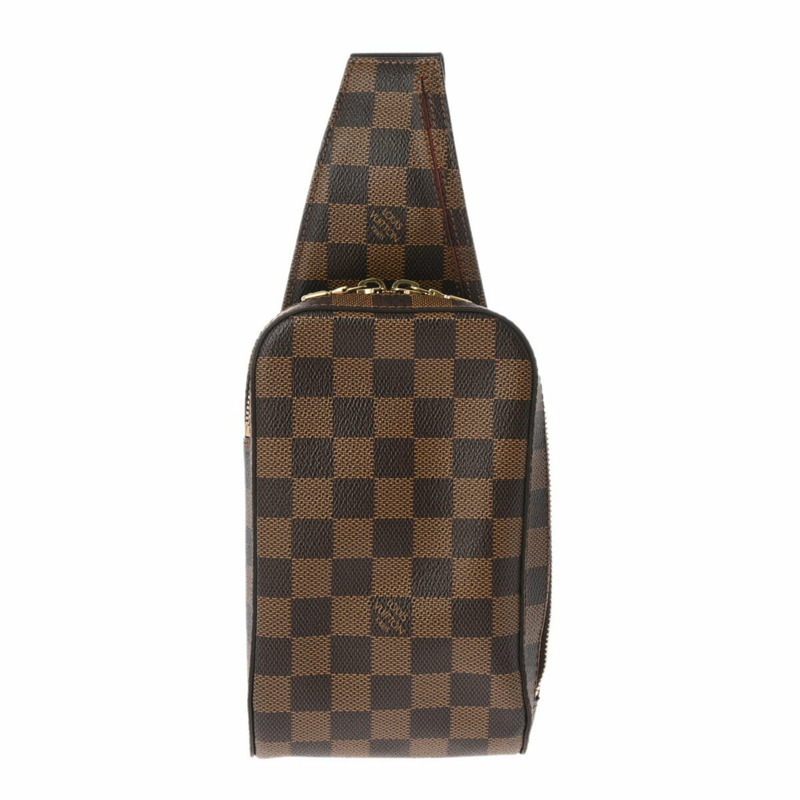 路易威登 Damier Geronimos 身體包棕色 N51994 男女通用帆布單肩包-0