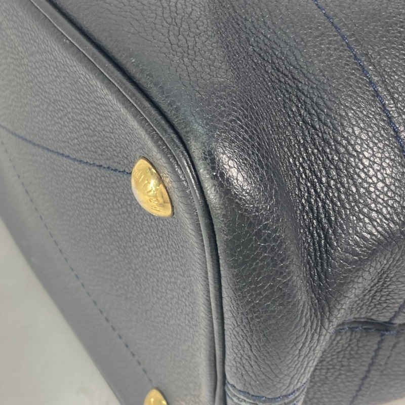 路易威登 M40517 MonogramEmpreinte 水桶形托特包 肩背包 肩背包 Infini Navy-8