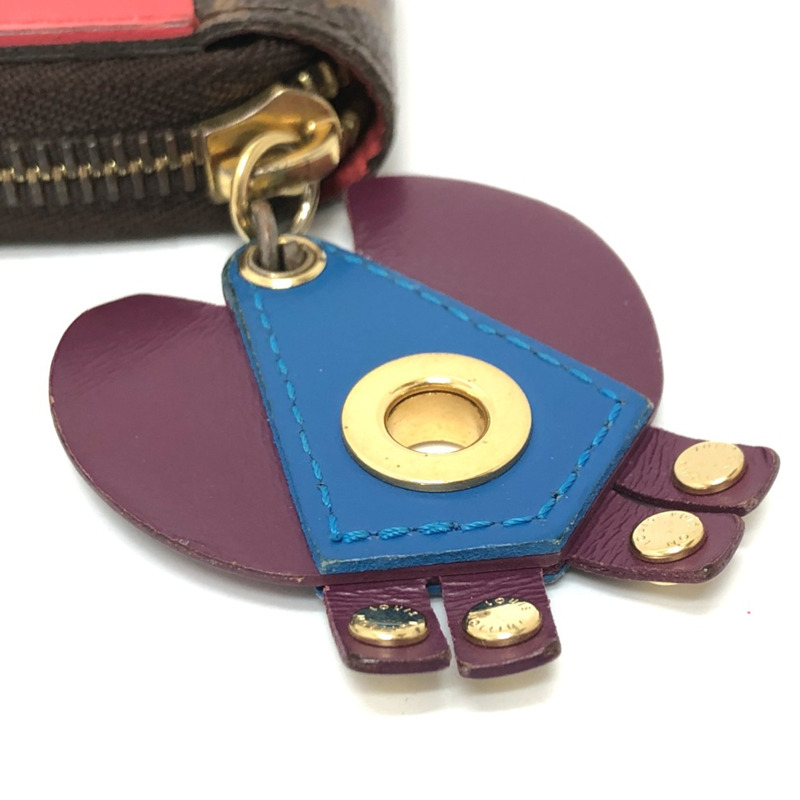 Louis Vuitton M61364 Monogram 皮夾 長版皮夾 棕色/紅色 多色/金色五金-6