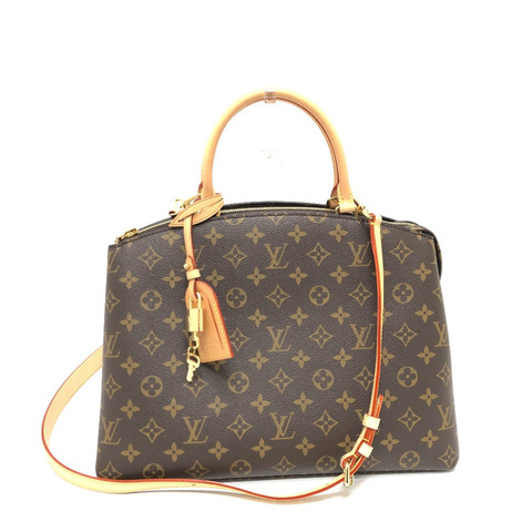 Louis Vuitton M45898 2WAY bag 手提包 棕紅色/金色五金