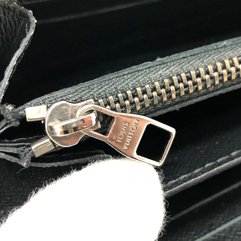路易威登 M61698 MonogramEclipse 手提包旅行箱長皮夾黑色-11