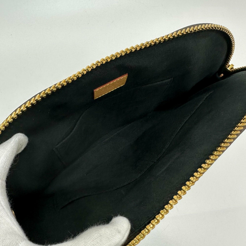路易威登 M44961 Monogram 肩背包 2WAY 肩背包 鏈條手提包 棕色-9