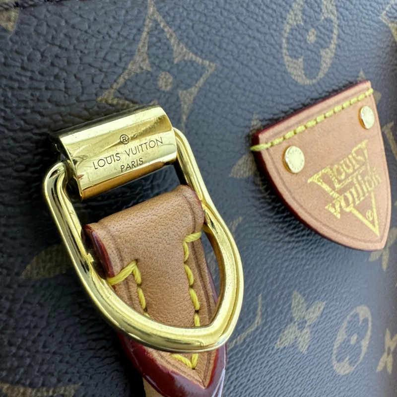 路易威登 M44961 Monogram 肩背包 2WAY 肩背包 鏈條手提包 棕色-13