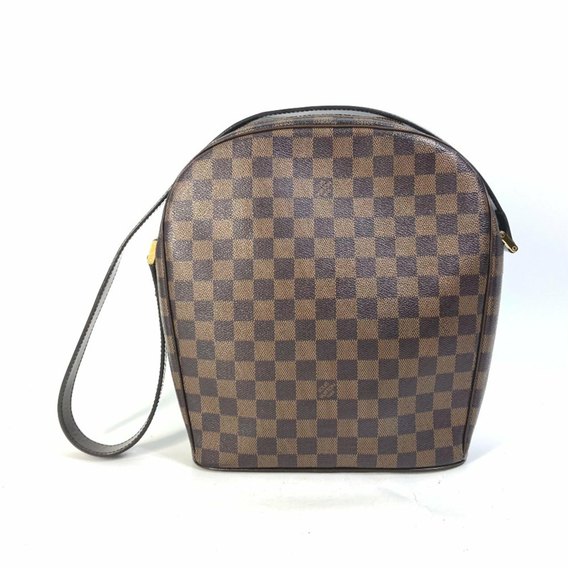 路易威登 N51292 Damier 包肩背包 Pochette 單肩包 Ebene 棕色-0