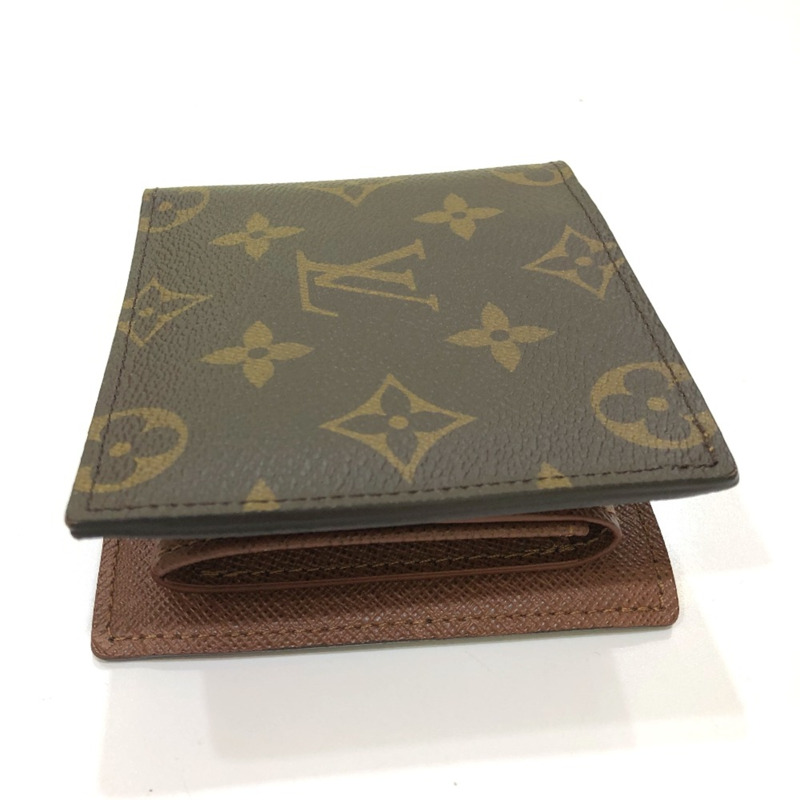 Louis Vuitton M62288 標誌 Saif 折疊錢包 棕色-2
