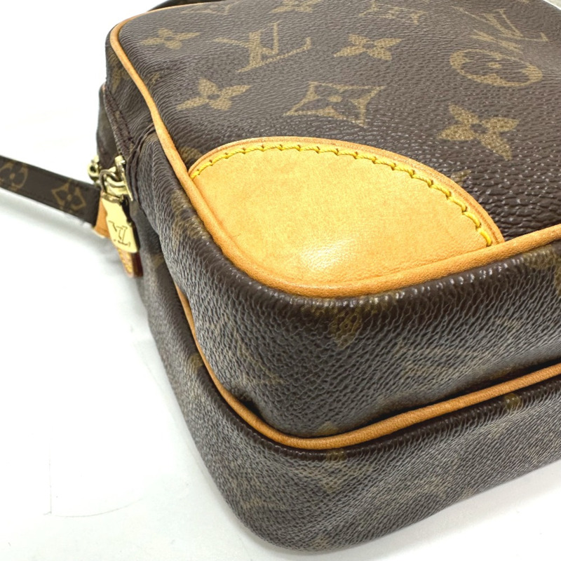 路易威登 M45236 Monogram Pochette 斜背包 肩背包 棕色-4