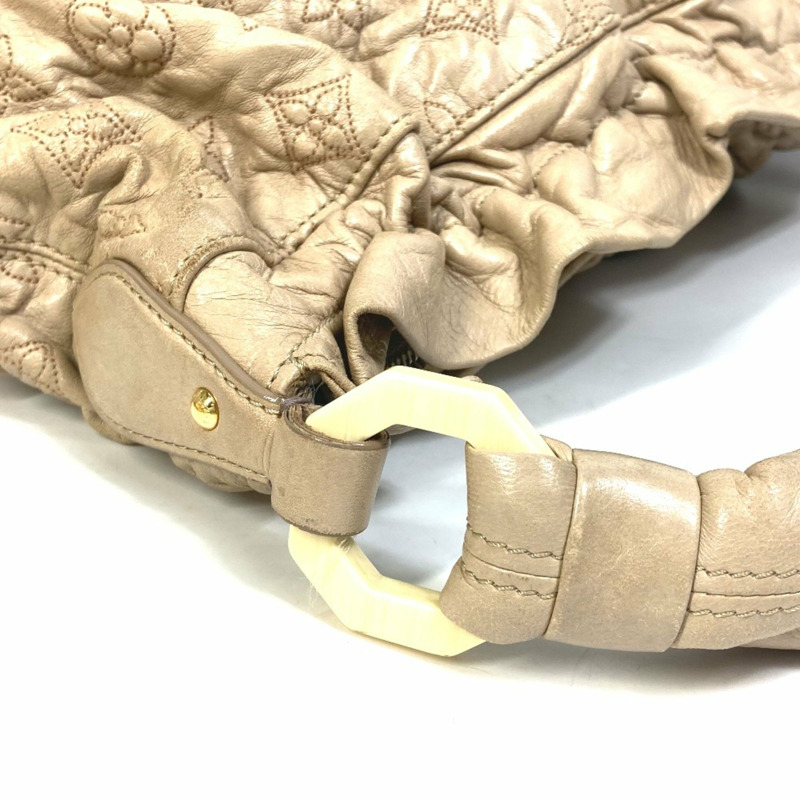 Louis Vuitton M95423 Monogram o 燈包披肩肩背包米色-11
