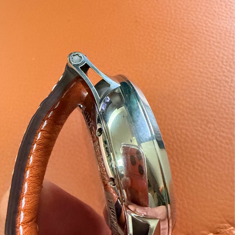 真品 Montblanc萬寶龍TwinFly + GMT MB LL100自製機械機芯複雜功能腕錶-28