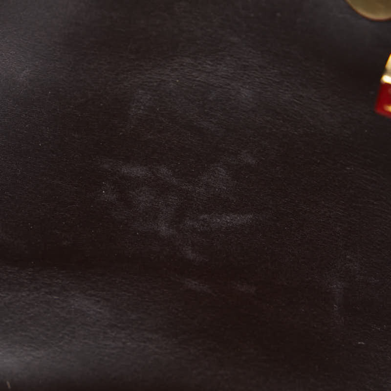 路易威登 Damier Sauvage Lion 手提包 M92131 棕色米色小馬皮革 女士 LOUIS VUITTON 路易威登-6