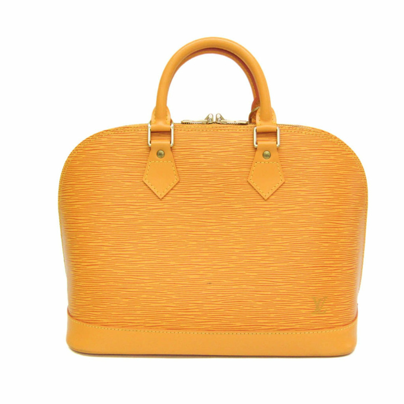 Louis Vuitton Epi Alma M52149 女士手提包 黃色-0