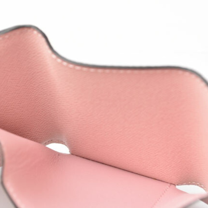 路易威登 三折皮夾 LOUIS VUITTON Portefeuille Twist Compact XS Epi Rose Ballerine M63323-8