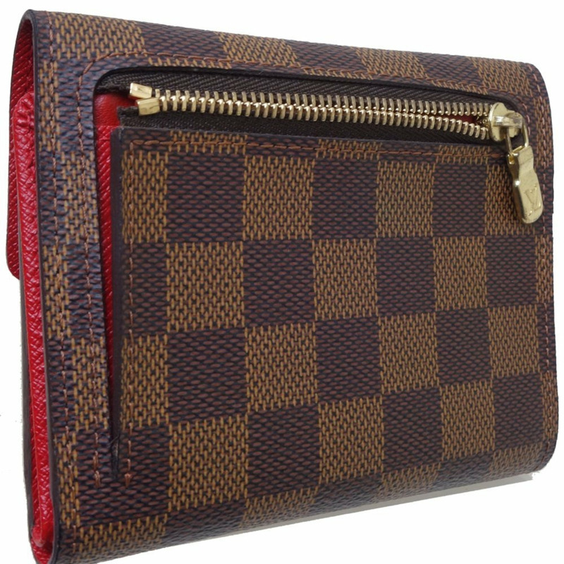 路易威登 Portefeuille Koala N60005 三折皮夾 Ebene 棕色 082998-2