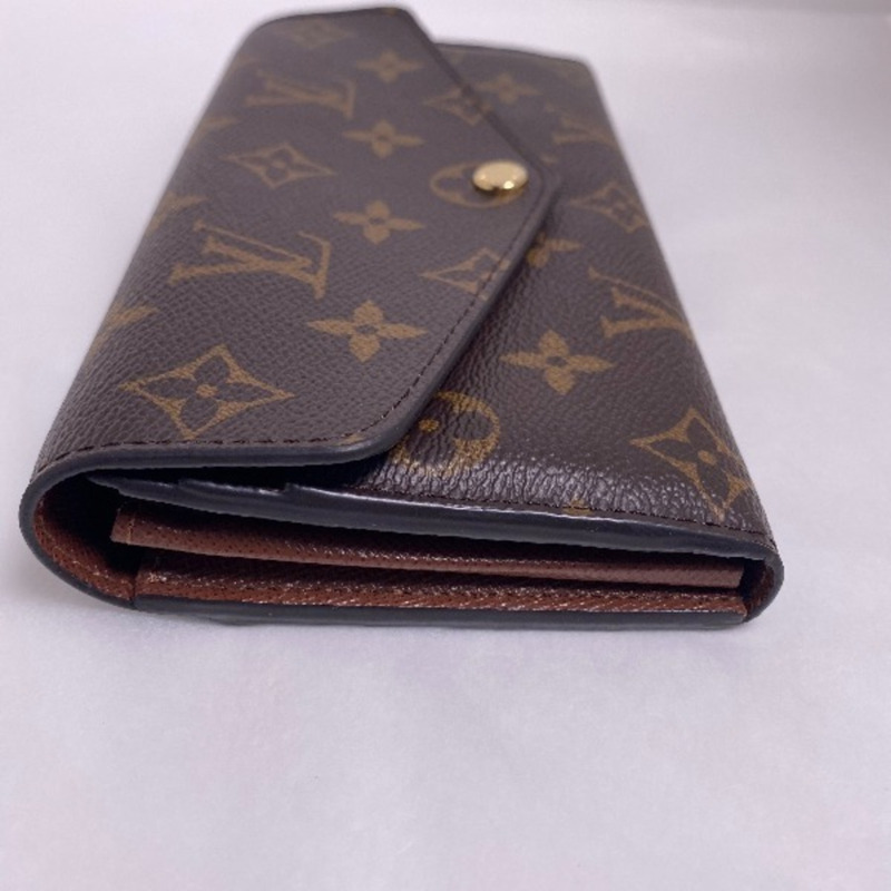 路易威登 Portefeuille Sarah Monogram M60531 路易威登 棕色長皮夾 LV-3