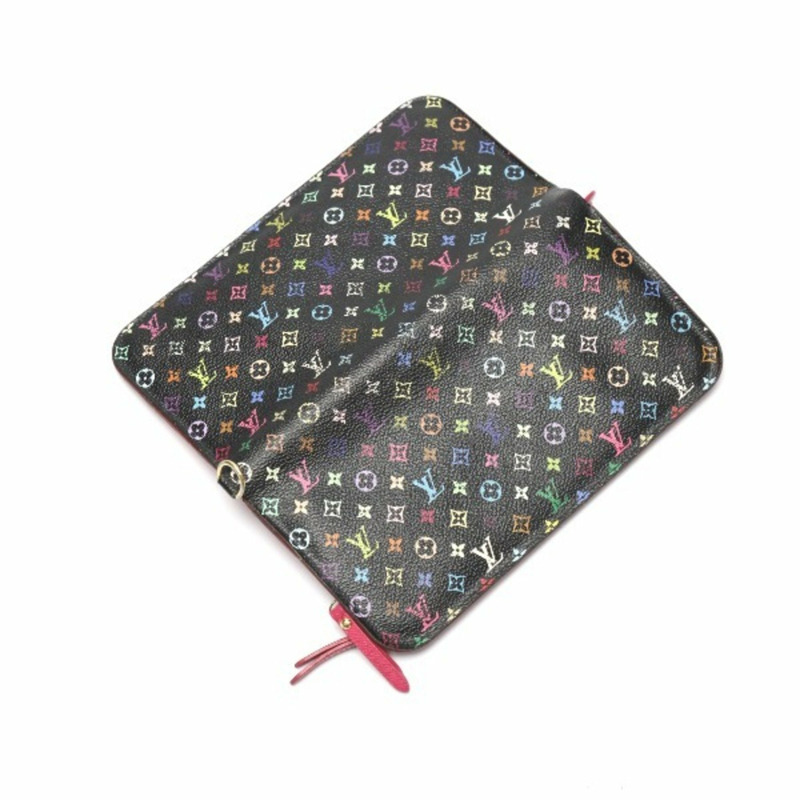 路易威登 Portefeuille Unsolit Monogram 多色拉鍊零錢包 M93754 路易威登 長皮夾 LV-2