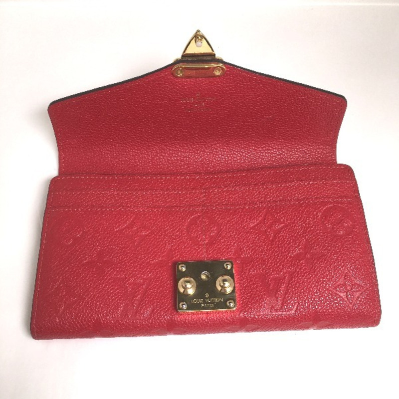 路易威登 長皮夾 Monogram Portefeuille M62459 路易威登 紅色 LV-6