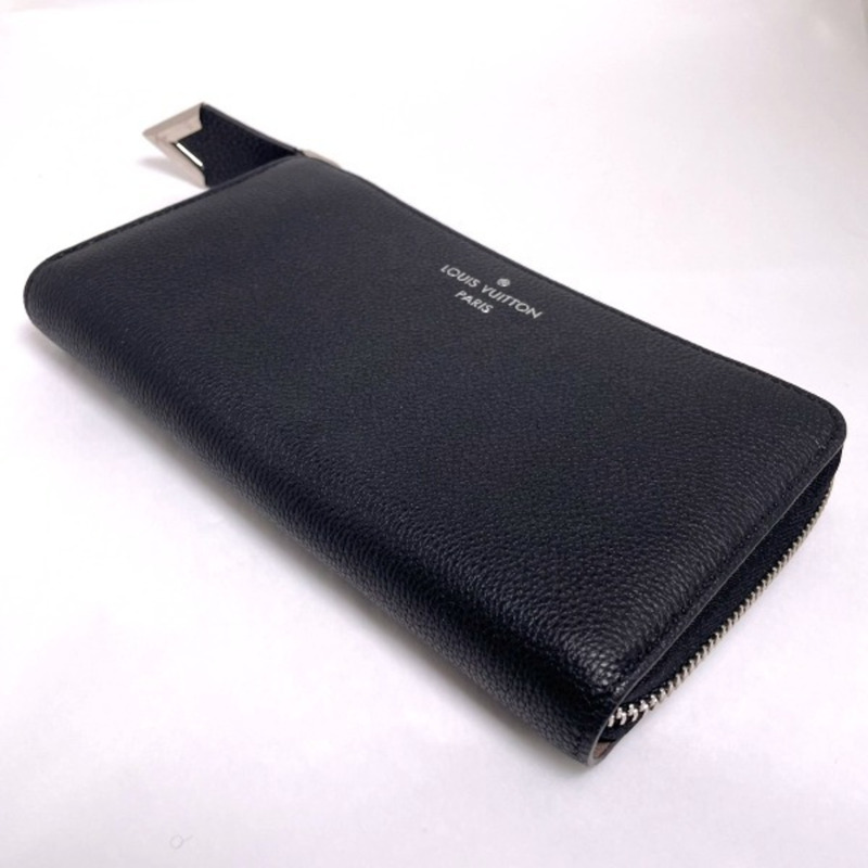 路易威登 Vaux Kashmir 皮革 Parnasea Portefeuille Comet N60146 路易威登 Noir 長錢包 LV-2