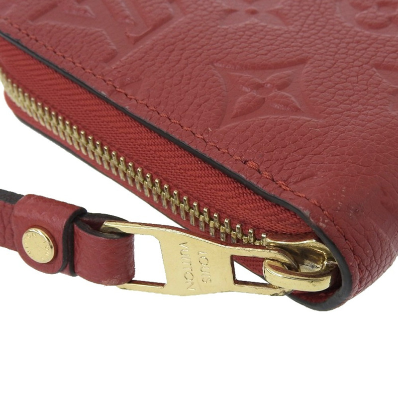 路易威登 Monogram Empreinte 女士 Monogram Empreinte 長皮夾(雙折)櫻桃色-2