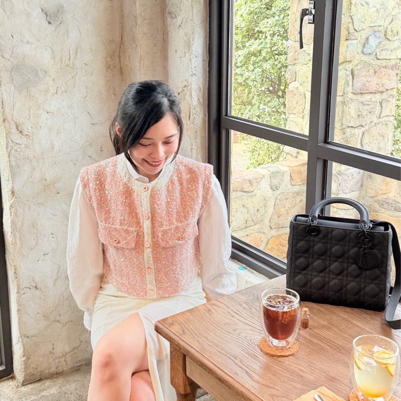 Dior Lady So Black Medium 中號黛妃包 霧面黑 磨砂黑 jisso-39