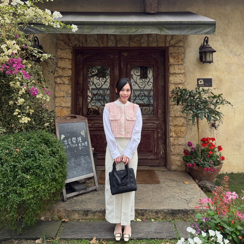 Dior Lady So Black Medium 中號黛妃包 霧面黑 磨砂黑 jisso-42