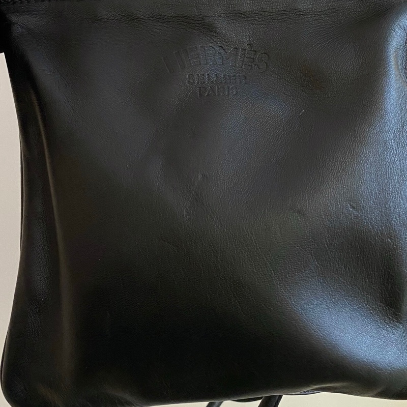 Hermes Aline 黑色斜挎包-10