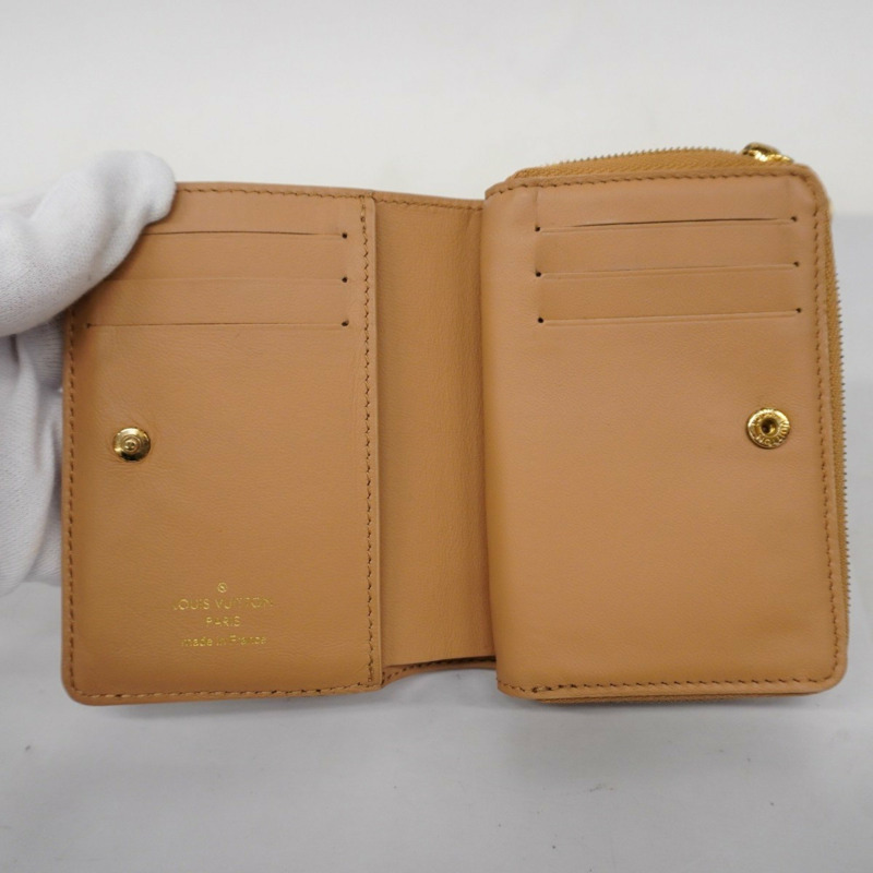 路易威登 皮夾 Monogram 壓花 Portefeuille Lou M81673 駝色 女式-2