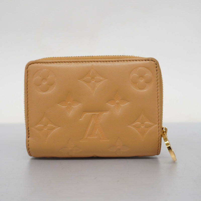 路易威登 皮夾 Monogram 壓花 Portefeuille Lou M81673 駝色 女式-17