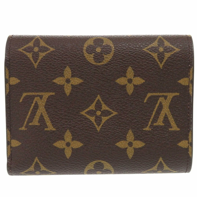 Louis Vuitton Portefeuille Victorine Vivienne Monogram M69754 棕色三折錢包-3