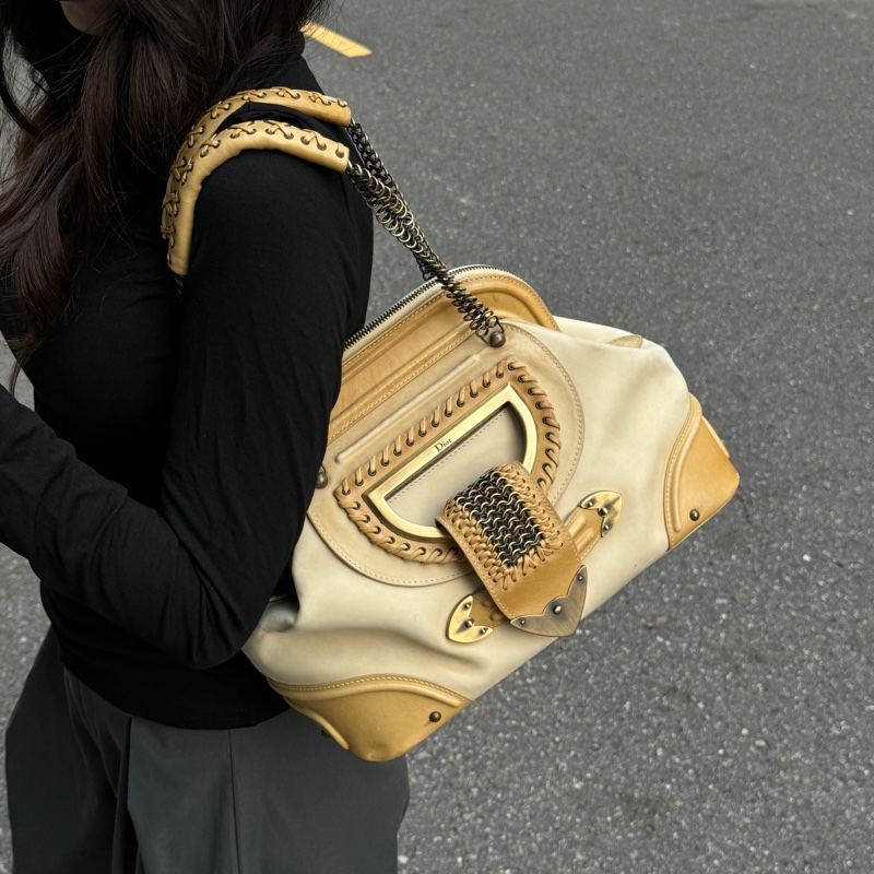 (限量款⚠️) Dior 迪奧 秀場限量款 單肩包+腋下包-21