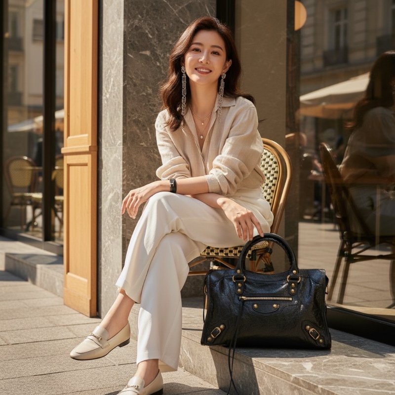 ⏰限時特賣價🌺Tod's T Timeless Leather 精緻皮革雙圈手環 黑色-1