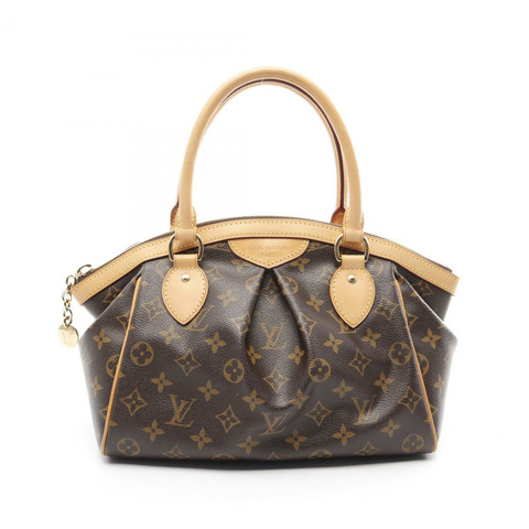 Louis Vuitton Tivoli PM Monogram 手提包 包 Coated 帆布 皮革 女款 棕色 M40143