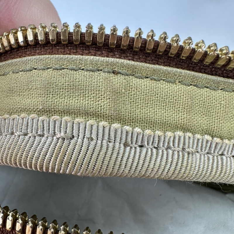 GUCCI Canvas Web 中古帆布腰包-17