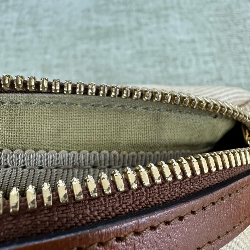 GUCCI Canvas Web 中古帆布腰包-19