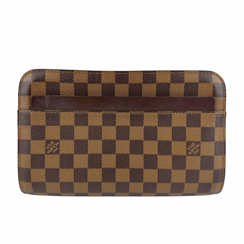 Louis Vuitton LOUIS VUITTON 副包 Damier Saint 帆布 Ebene 男款 N51993 z3432-0