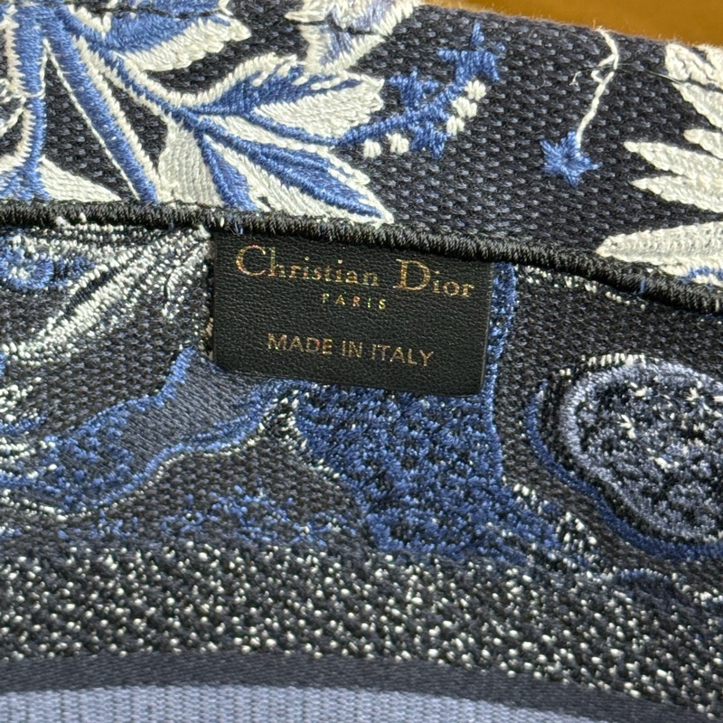 DIOR 藍白星座Book Tote中款托特包🩵💙狀態超好-16