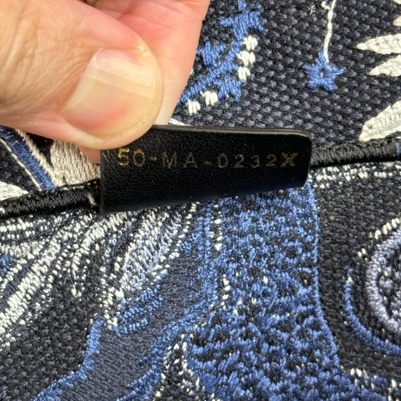 DIOR 藍白星座Book Tote中款托特包🩵💙狀態超好-17